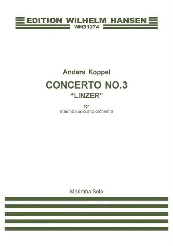 Anders Koppel Concerto No.3 – Linzer Marimba