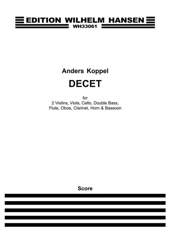 Anders Koppel Decet Kammerensemble