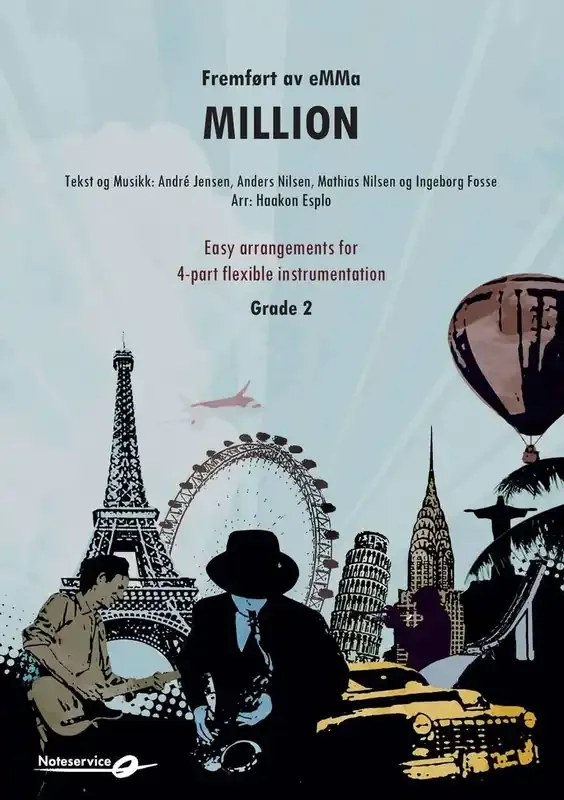 André Jensen Million (Arr. Haakon Esplo) Variables Blasorchester