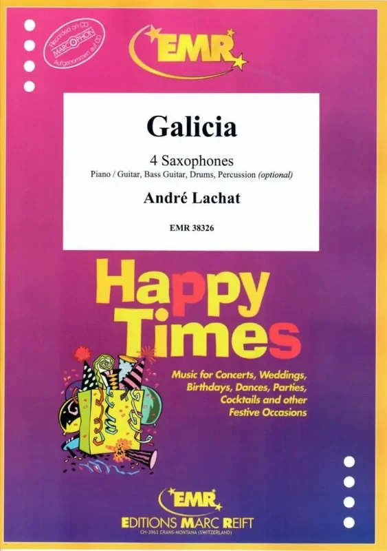 André Lachat Galicia Saxophon Ensemble