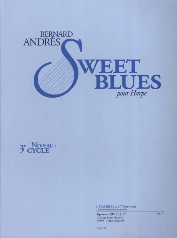 Andres Sweet Blues Harfe Solo