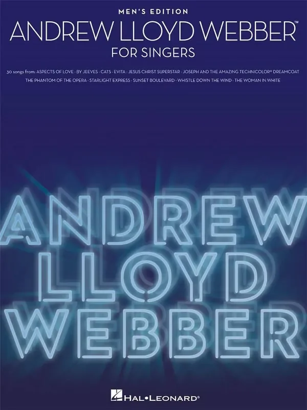 Andrew Lloyd Webber for Singers Gesang mit Klavier