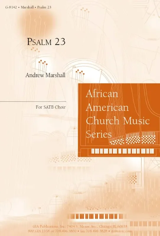 Andrew Marshall Psalm 23 Gemischter Chor mit Begleitung