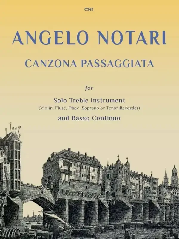 Angelo Notari Canzona Passaggiata Sonstoge Variationen