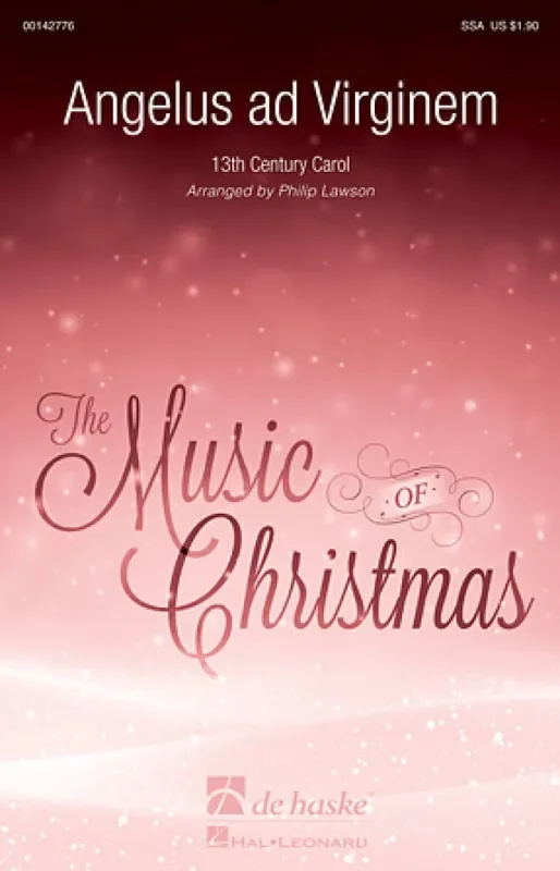Angelus ad Virginem (Arr. Philip Lawson) Frauenchor mit Begleitung