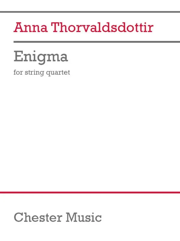 Anna Thorvaldsdottir Enigma Streichquartett