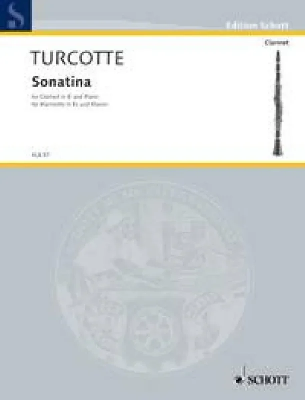 Anne-Marie Turcotte Sonatina Klarinette mit Begleitung