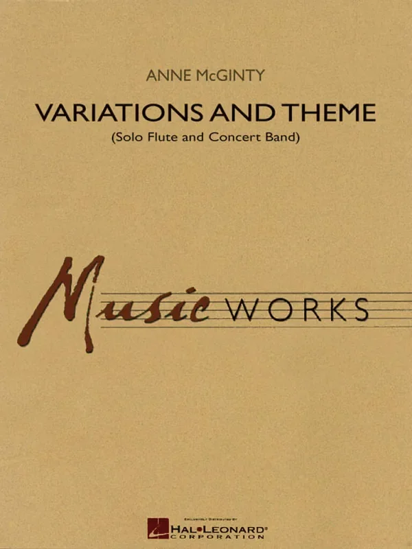 Anne McGinty Variations And Theme Blasorchester mit Solo