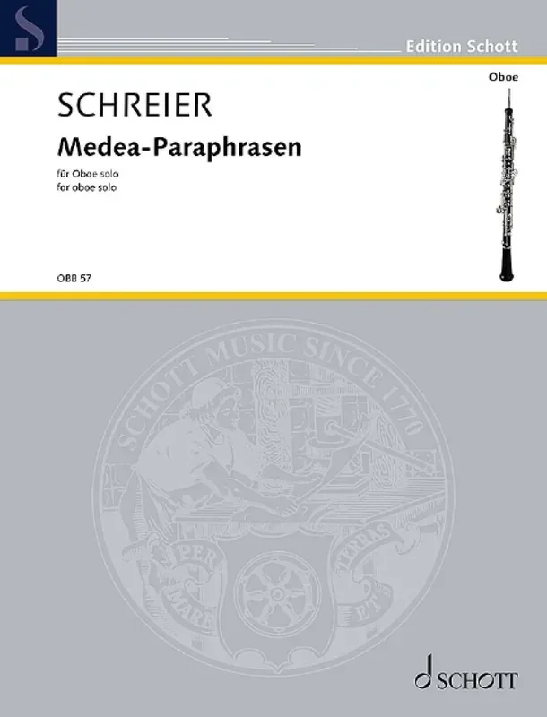 Anno Schreier Medea-Paraphrasen Oboe Solo