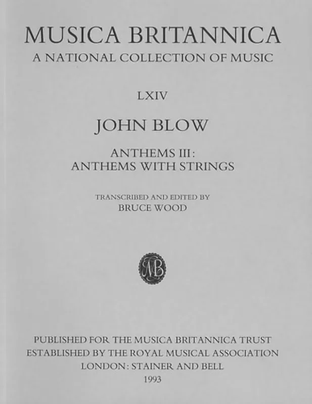 Anthems III Anthems With Strings Gemischter Chor mit Begleitung