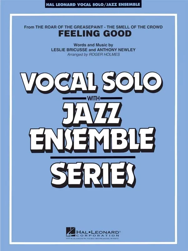Anthony Newley Feeling Good (Vocal Solo/Jazz Ens) (Arr. Roger Holmes) Jazz Ensemble mit Gesang