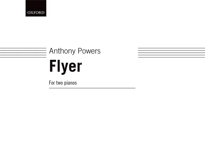 Anthony Powers Flyer Klavier Solo