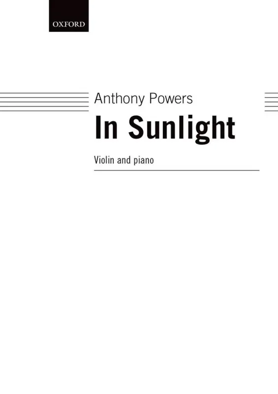 Anthony Powers In Sunlight Violine Solo