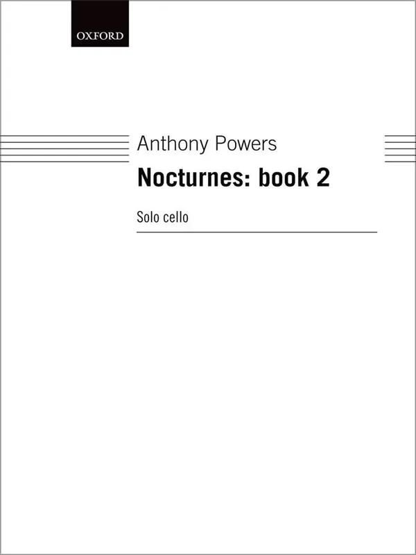 Anthony Powers Nocturnes Book 2 Cello Solo