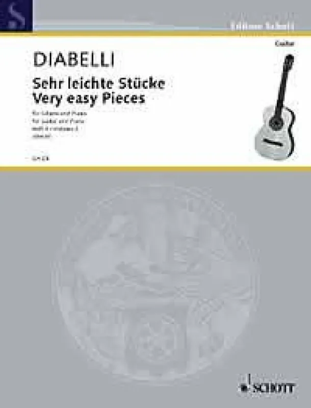 Anton Diabelli Sehr Leichte Stucke 3 Gitarre mit Begleitung
