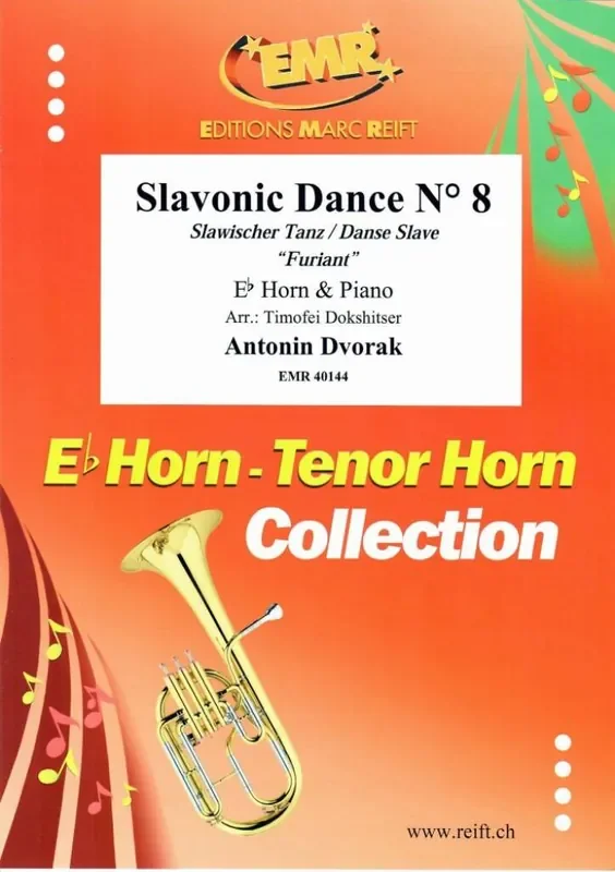 Antonin Dvorak Slavonic Dance No. 8 Horn in Es mit Begleitung