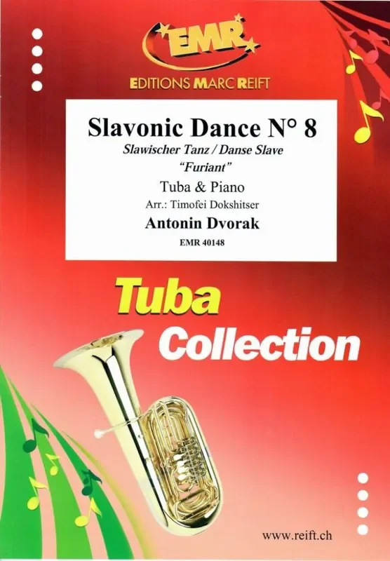 Antonin Dvorak Slavonic Dance No. 8 Tuba mit Begleitung
