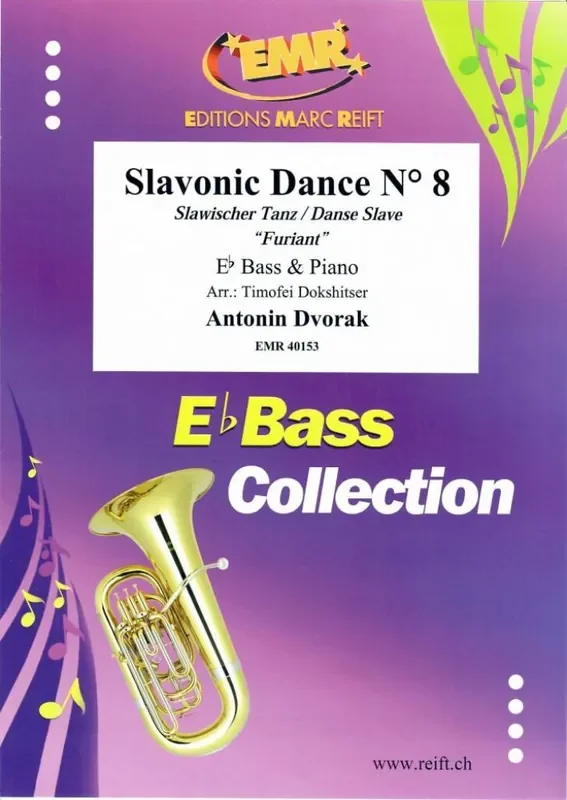 Antonin Dvorak Slavonic Dance No. 8 Tuba mit Begleitung