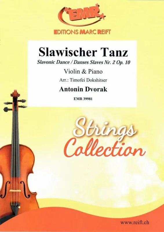 Antonin Dvorak Slawischer Tanz Violine mit Begleitung