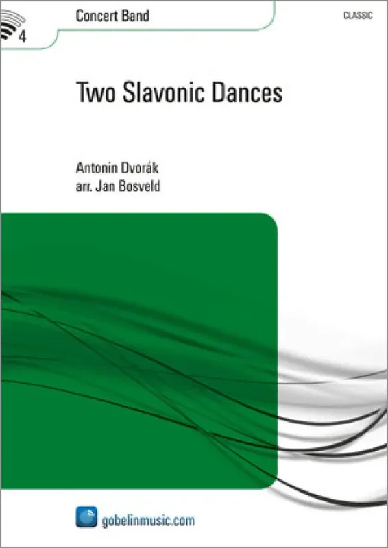 Antonín Dvořák Two Slavonic Dances (Arr. Jan Bosveld) Blasorchester