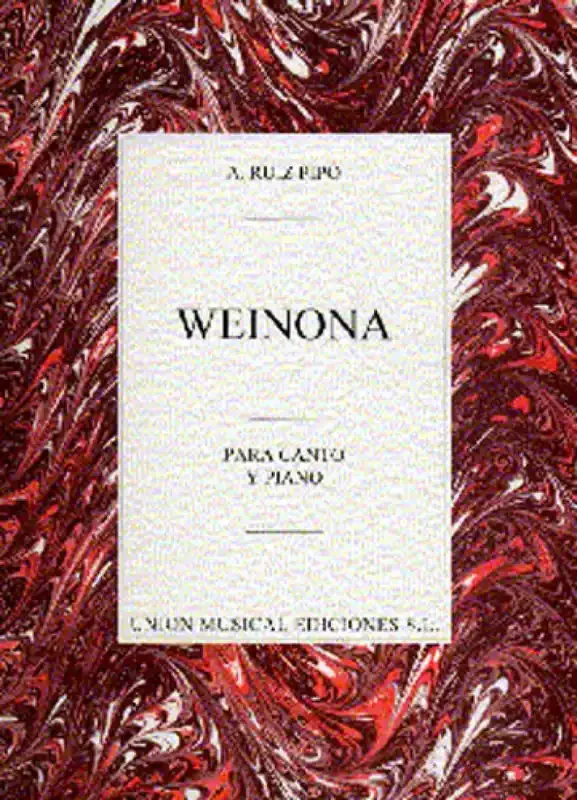 Antonio Ruiz-Pipo Weinona Gesang mit Klavier