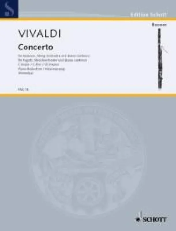 Antonio Vivaldi Concert C Fagott mit Begleitung