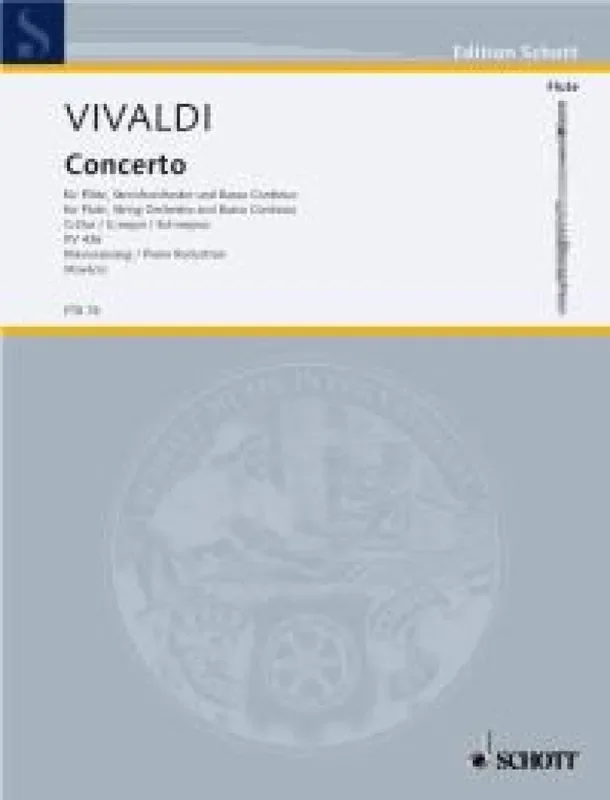 Antonio Vivaldi Concert G Flöte mit Begleitung
