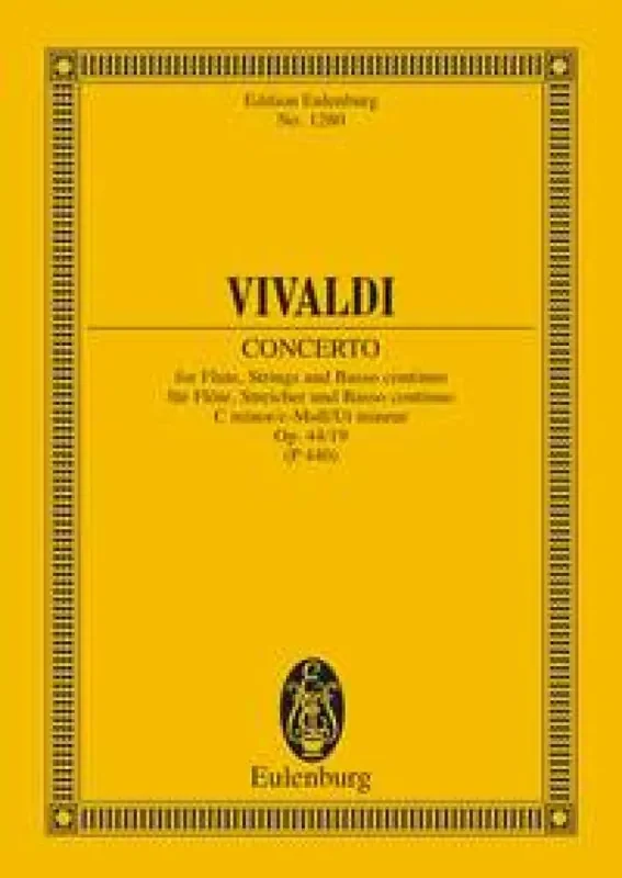 Antonio Vivaldi Concerto C minor op. 44/19 RV 441 / PV 440 Kammerensemble