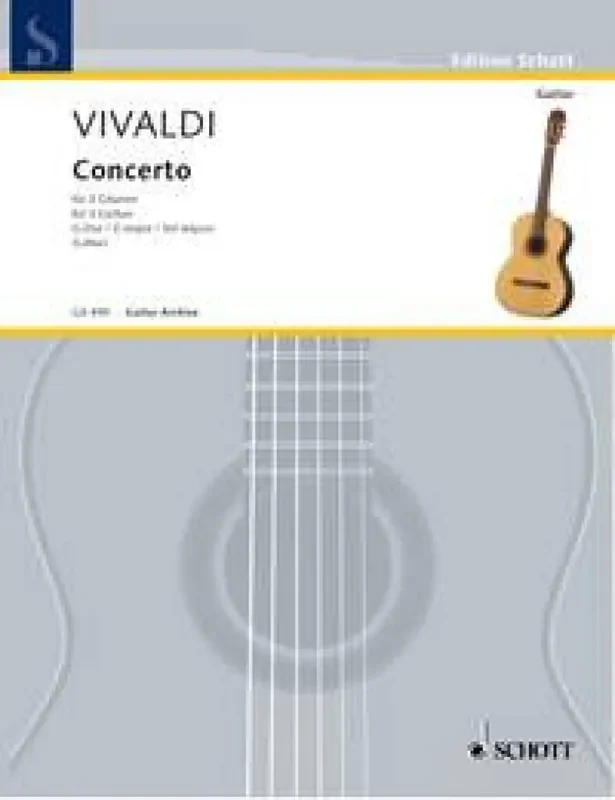 Antonio Vivaldi Concerto G major RV 532 (Arr. Peter Lohse) Gitarre Trio / Quartett