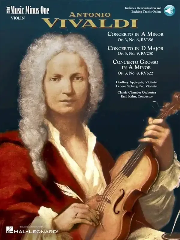 Antonio Vivaldi Concerto in A Minor, Concerto in D major Violine Solo