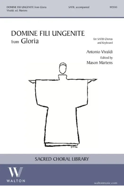 Antonio Vivaldi Domine Fili Unigenite (Arr. Mason Martens) Gemischter Chor mit Begleitung