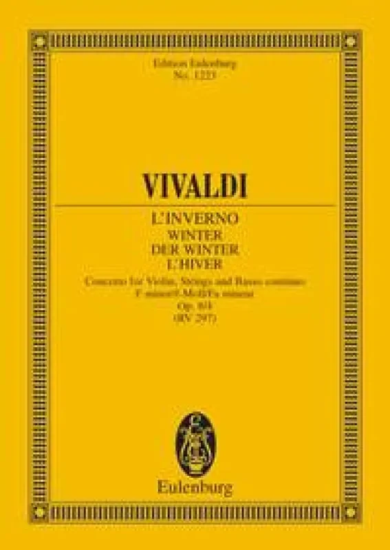 Antonio Vivaldi Four Seasons ‘Winter‘ Op 8 No 4 Streichensemble