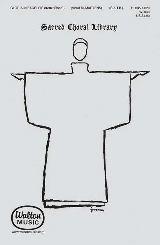 Antonio Vivaldi Gloria in Excelsis (Arr. Mason Martens) Gemischter Chor mit Begleitung