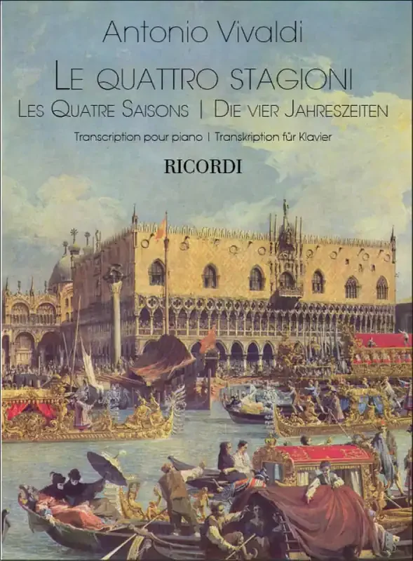 Antonio Vivaldi Les Quatre Saisons – Die Vier Jahreszeiten Klavier Solo