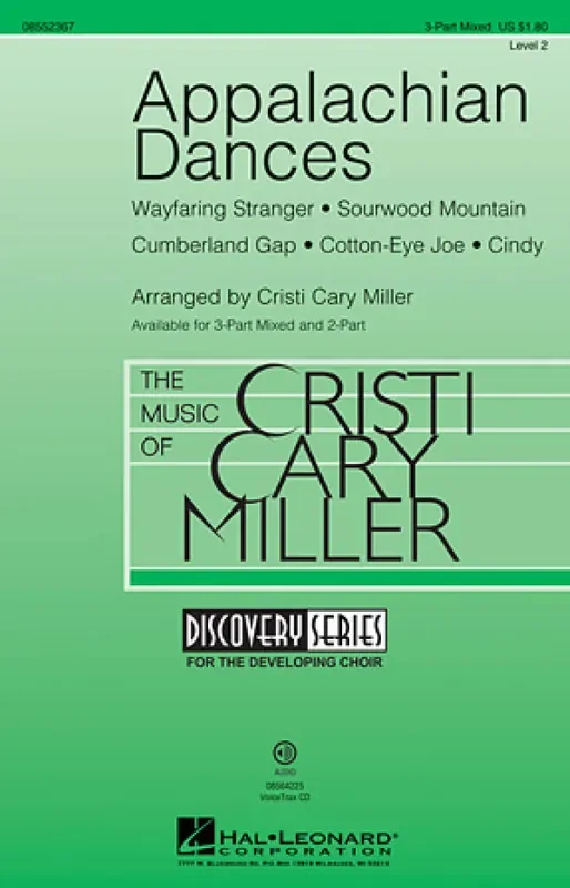 Appalachian Dances (Arr. Cristi Cary Miller) Gemischter Chor mit Begleitung