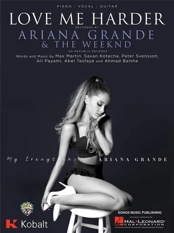 Ariana Grande Love Me Harder Gesang mit Klavier