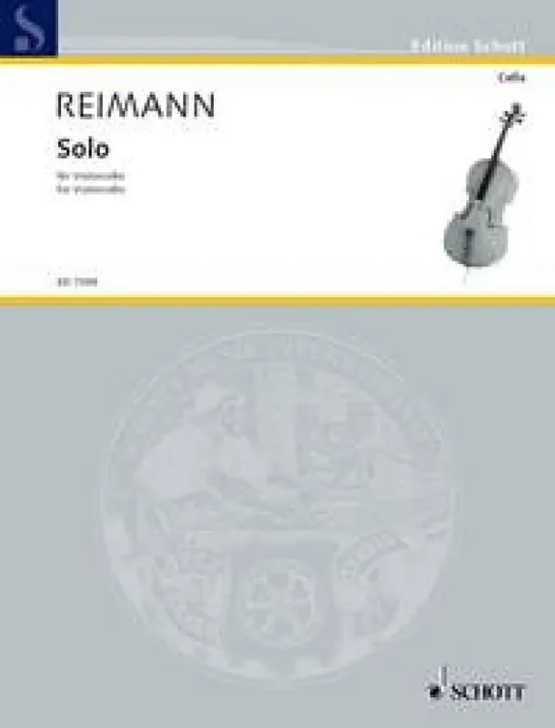 Aribert Reimann Solo for Cello Cello Solo