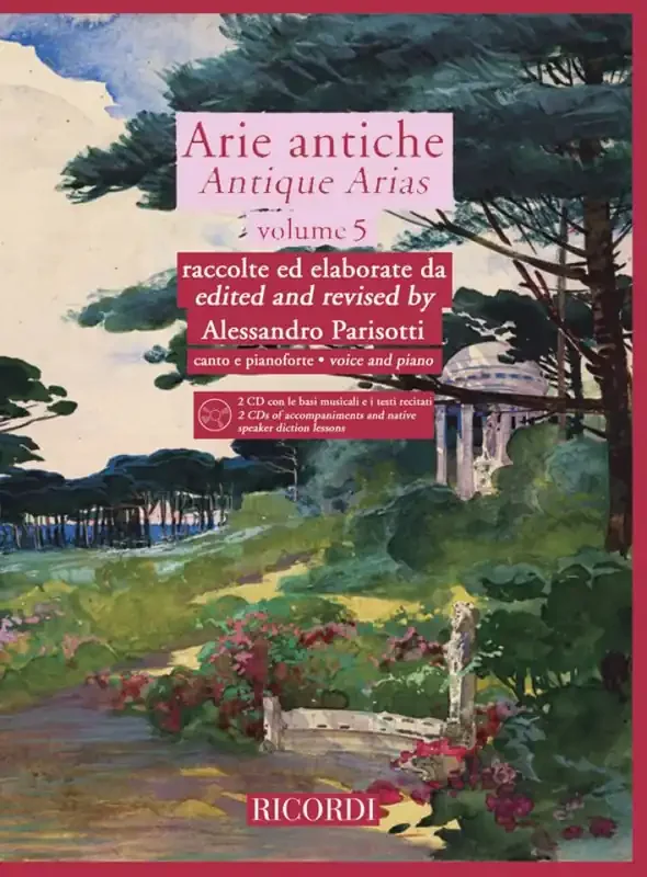 Arie Antiche volume 5 Gesang mit Klavier