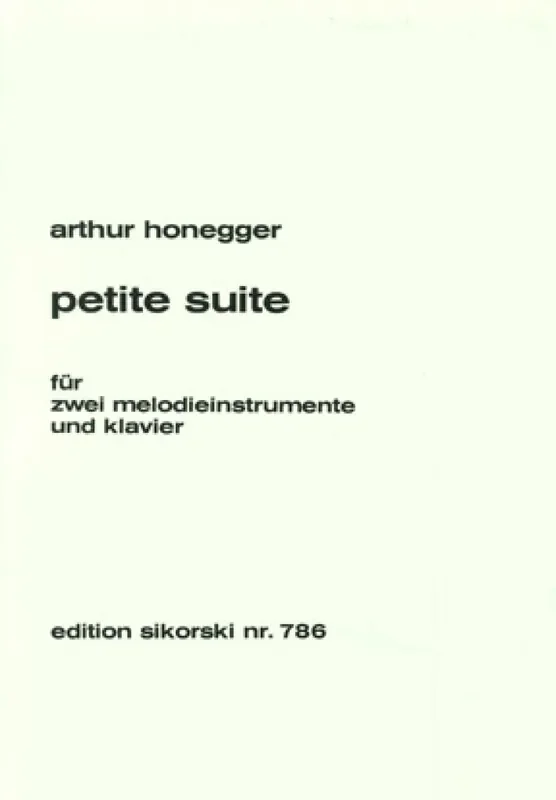 Arthur Honegger Petite Suite Kammerensemble