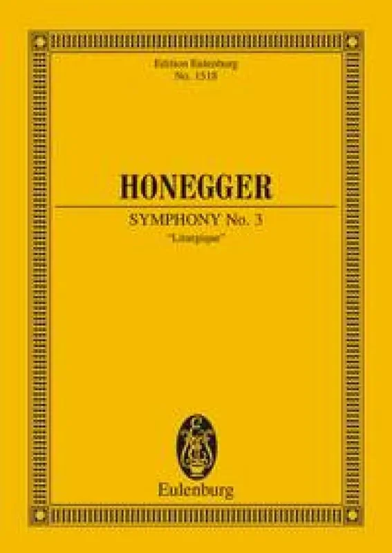 Arthur Honegger Symphony No. 3 Orchester