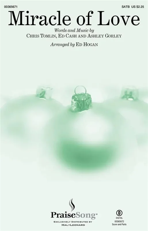 Ashley Gorley Miracle of Love (Arr. Ed Hogan) Gemischter Chor mit Begleitung