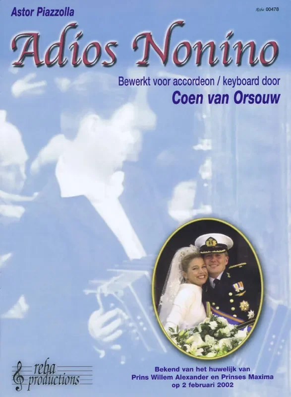 Astor Piazzolla Adios Nonino Akkordeon/Keyboard (Orsouw) Akkordeon Solo