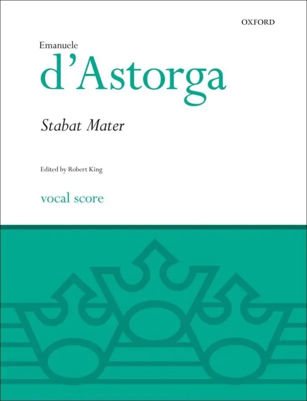 Astorga Stabat Mater (King) Gemischter Chor mit Klavier/Orgel