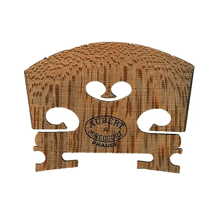 Aubert Violinsteg Ebenholzeinlage 1/2 Fußbreite 36