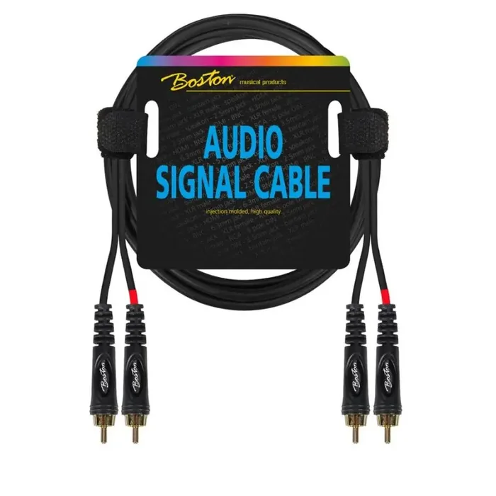 Audio signaalkabel, 2x RCA naar 2x RCA, 1.5 meter
