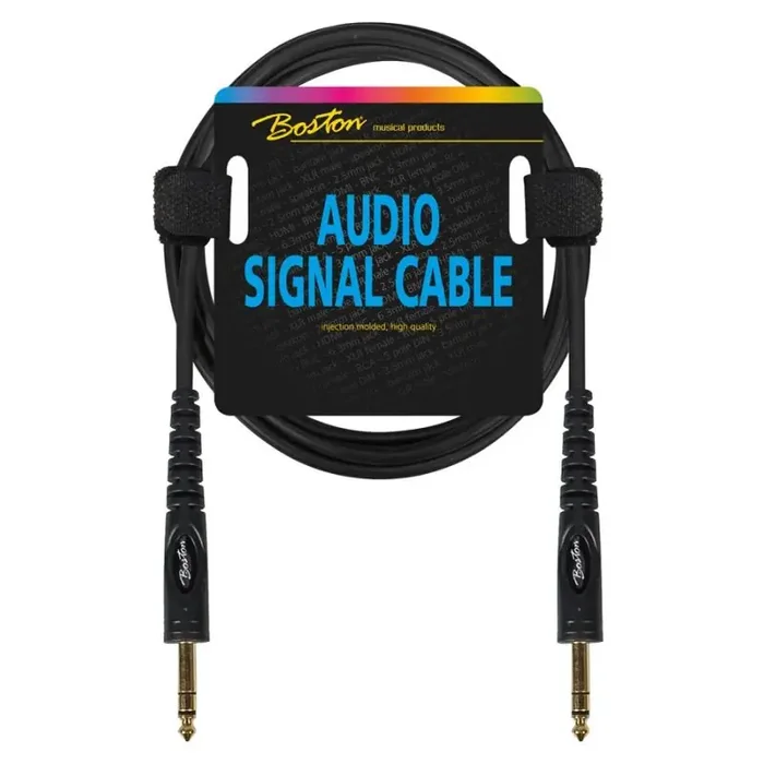 Audio signaalkabel, 6.3mm jack stereo naar 6.3mm jack stereo, 1.5 meter