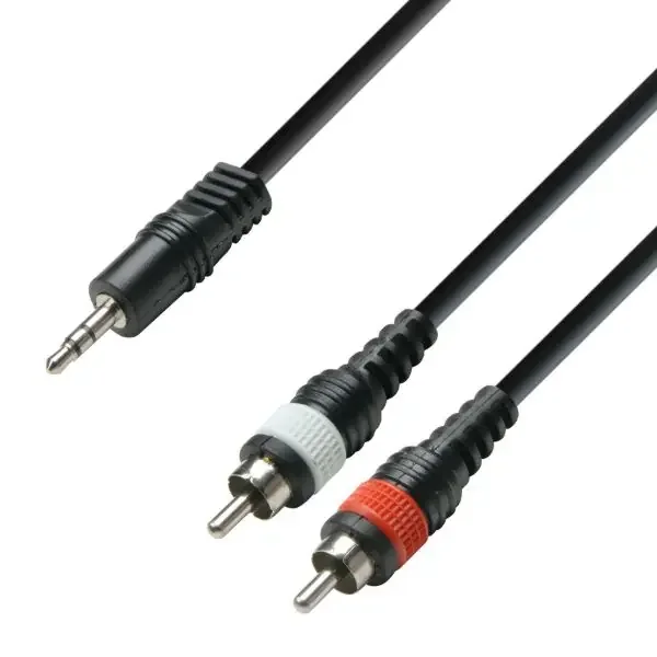 Audio Splitkabel 1.0m Stagg SYC1/MPS2CM E