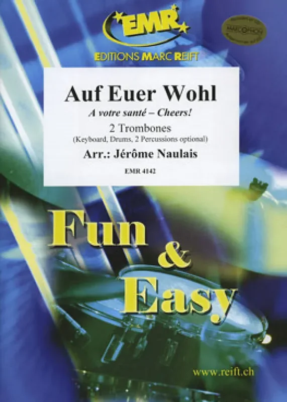 Auf Euer Wohl (Arr. Jérôme Naulais) Posaune Duett