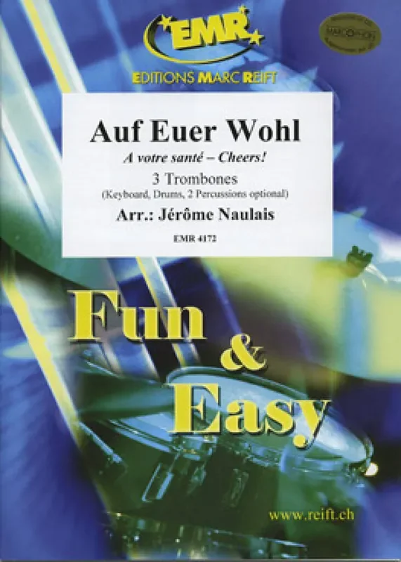 Auf Euer Wohl (Arr. Jérôme Naulais) Posaune Ensemble