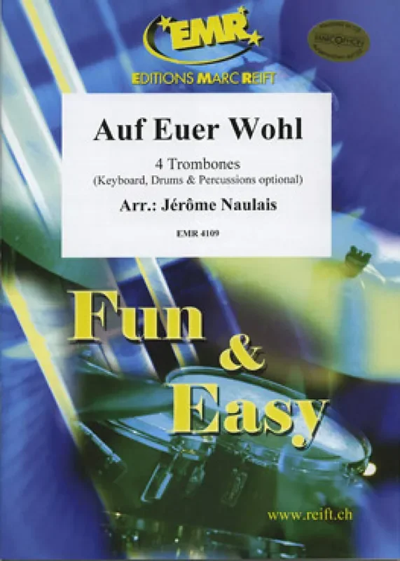 Auf Euer Wohl (Arr. Jérôme Naulais) Posaune Ensemble